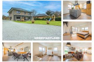 Villa kaufen in 24819 Todenbüttel, Luxuriöses Familienwohnen – moderne Stadtvilla mit Garten, Sauna und Pizzaofen