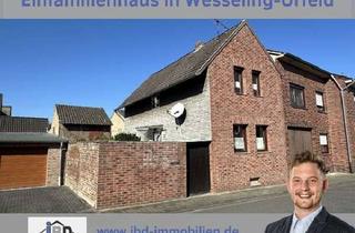 Einfamilienhaus kaufen in 50389 Wesseling, Urfeld: Modernisierungsbedürftiges Einfamilienhaus in ruhiger Lage