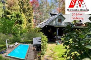 Haus kaufen in 98746 Mellenbach-Glasbach, Die Gelegenheit! Freizeitgrundstück mit Pool in Mellenbach im Schwarzatal zu verkaufen!
