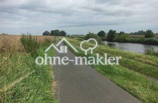 Grundstück zu kaufen in Norderende 35, 21762 Osterbruch, Für Schnellentschlossene: Außergewöhnliches Grundstück direkt am Hadelner Kanal!