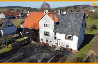 Haus kaufen in 36320 Kirtorf, WOHNEN, SCHEUNE UND GROßER GARTEN! KEINE KÄUFERPROVISION!