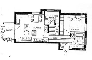 Wohnung mieten in Amberger Str 31 C, 86807 Buchloe, Geschmackvolle, modernisierte 2-Raum-Wohnung in Buchloe