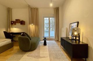 Wohnung mieten in Rudolf-Schwarz-Str. 25A, 10407 Prenzlauer Berg, Exklusive, möblierte 1-Zimmer-Wohnung – Erstbezug nach Sanierung in Toplage Prenzlauer Berg