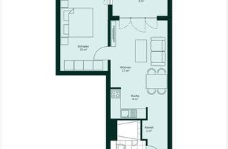 Wohnung mieten in Simonskaul 48, 50737 Weidenpesch, Helle Barrierefreie 2-Zimmer Erdgeschosswohnung in Köln-Weidenpesch mit durchgängig viel Sonne