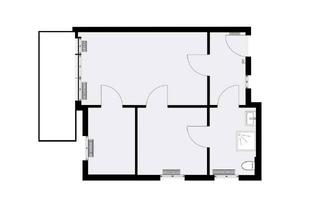 Wohnung mieten in 14548 Schwielowsee, 1,5-Zimmer Wohnung mit Terrasse in Schwielowsee