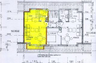Wohnung mieten in 68307 Sandhofen, Geschmackvoll eingerichtete 1-Raum-DG-Wohnung mit Balkon in Mannheim-Sandhofen