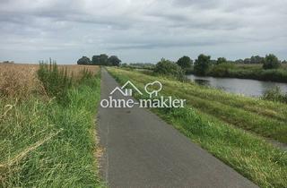 Grundstück zu kaufen in 21762 Osterbruch, Für Schnellentschlossene: Außergewöhnliches Grundstück direkt am Hadelner Kanal!