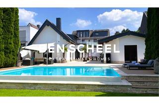 Villa kaufen in 40764 Langenfeld, Meisterwerk modernen mediterranen Luxus: Villa mit parkähnlichem Grundstück und Einliegerwohnung
