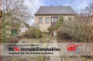 Haus kaufen in 67822 Mannweiler-Cölln, Freistehendes Wohnhaus mit Garage, Werkstatt und Ausbaureserve