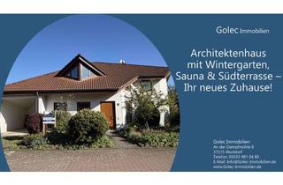 Haus kaufen in 31552 Rodenberg, Architektenhaus mit Wintergarten, Sauna & Südterrasse – Ihr neues Zuhause!