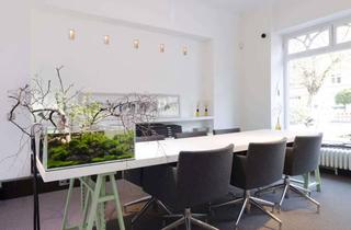 Büro zu mieten in 20144 Eimsbüttel, Kleines Büro im stilvollen Innenarchitektur-Atelier - 2 Arbeitsplätze, flexibel