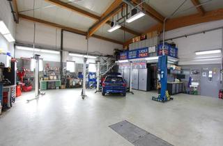 Lager kaufen in 86179 Haunstetten, Haunstetten – Gewerbehalle in begehrter Lage, derzeit Autowerkstatt, mit Wohnhaus