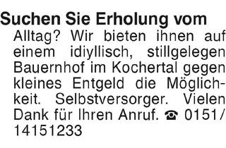 Bauernhaus mieten in 73453 Abtsgmünd, Bauernhof