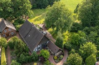 Haus kaufen in 49565 Bramsche, Einzigartiges Fachwerkanwesen mit zwei Fachwerkhäusern und idyllischer, parkähnlicher Gartenanlage!