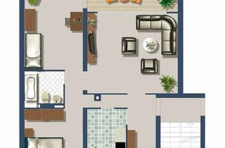 Wohnung kaufen in 76189 Karlsruhe, Verkaufe 3 Zimmerwohnung in 76189 KA-Oberreut