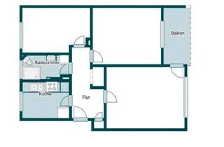 Wohnung kaufen in 35039 Marburg, Marburg - PROVISIONSFREIE 3 Zi. Eigentumswohnung Balkon,Keller,Nähe Klinik