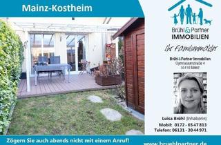 Haus kaufen in 55246 Mainz-Kostheim, Kostheim - Die eigenen vier Wände mit Garten und Stellplatz - Südterrasse und Fernwärme