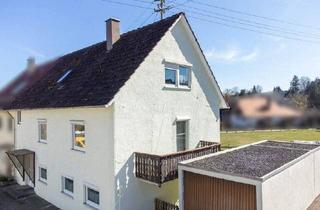 Doppelhaushälfte kaufen in 88459 Tannheim, Tannheim - Doppelhaushälfte mit viel Platz zu verkaufen