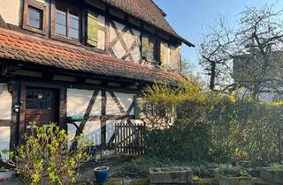 Haus kaufen in 76287 Rheinstetten, Rheinstetten - Goßes denkmalgeschütztes Fachwerkhaus