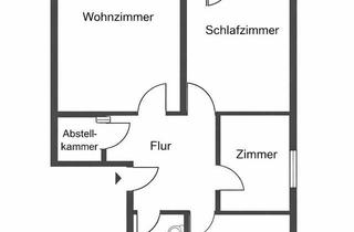 Wohnung kaufen in 72657 Altenriet, Altenriet - 3-Zimmer Wohnung mit Balkon, Garage in Metzingen, provisionsfrei
