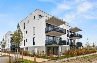 Wohnung kaufen in 85586 Poing, Poing - 4 Zi Neubau 2023, 96 m², EBK, Südbalkon, Aufzug, Effizienz A, TG