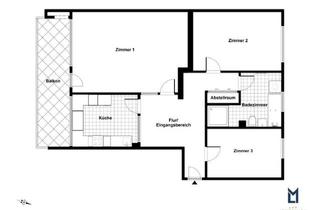 Haus kaufen in 10823 Berlin, Berlin - Wohlfühlen in Schöneberg: Lichtdurchflutete Wohnung mit Südbalkon!