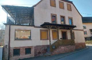 Haus kaufen in 97782 Gräfendorf, Gräfendorf - Immobilie Wohnhaus mit Garten und Gerahe