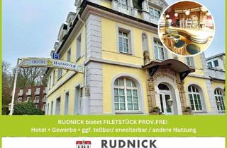 Haus kaufen in Hauptstr. 13, 31542 Bad Nenndorf, Bad Nenndorf - RUDNICK bietet FILETSTÜCK PROV.FREI Hotel + Gewerbe + ggf. teilbar erweiterbar andere Nutzung