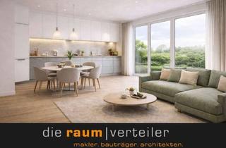 Wohnung kaufen in 83052 Bruckmühl, Moderne 2-Zimmer-Neubauwohnung im 1. OG – Balkon, Tiefgarage & Fahrstuhl – Zentral in Bruckmühl!