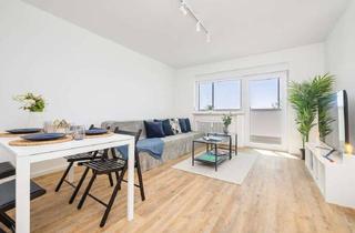 Wohnung kaufen in 86169 Hammerschmiede, Frisch sanierte 3-ZKB mit Süd-Loggia und sehr schöner Aussicht – Provisionsfrei