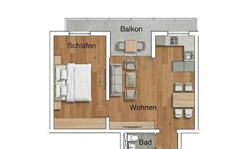 Wohnung kaufen in 86167 Lechhausen, Solide 2-Zimmer Wohnung in Augsburg-Lechhausen