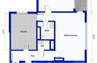 Wohnung kaufen in 66740 Saarlouis, Attraktive 2-Zimmer-Wohnung mit Weitblick
