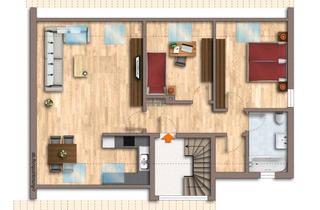 Wohnung mieten in 97232 Giebelstadt, Hier wird gerade für Sie ausgebaut! Traumhafte Dachgeschosswohnung!