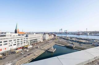 Wohnung mieten in Holstenbrücke 20, 24103 Vorstadt, 3-Zimmer-Wohnung mit Terrasse am Kieler Bootshafen