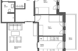 Sozialwohnungen mieten in 59581 Warstein, Schöne Neubauwohnung in Warstein-Belecke MIT WBS