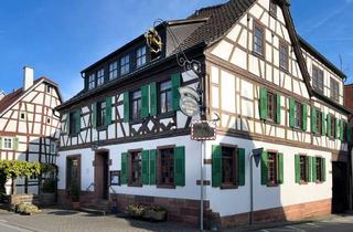 Gewerbeimmobilie kaufen in 63925 Laudenbach, Etablierte Traditionsgastronomie mit Hotelbetrieb, Betreiberwohnung und eigener Produktionsstätte