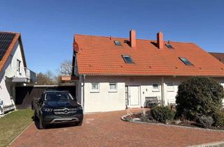 Doppelhaushälfte kaufen in 18574 Garz, Top gepflegte Doppelhaushälfte mit schönem Garten auf Rügen