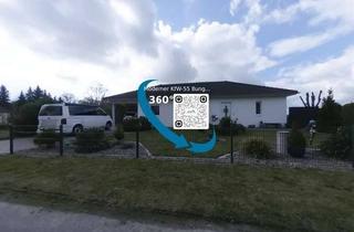 Haus kaufen in 19374 Herzberg, Moderner KfW-55 Bungalow mit großem Grundstück und Photovoltaik in Obere Warnow