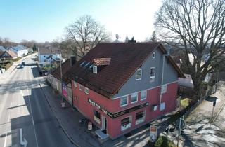 Haus kaufen in 85435 Erding, 3-Familienhaus mit Gewerbeeinheit und Baupotenzial