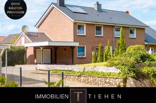 Doppelhaushälfte kaufen in 49716 Meppen, Platz, Potenzial, bezugsfrei - Doppelhaushälfte mit zwei Vollgeschossen und Garage in Meppen-Bokeloh