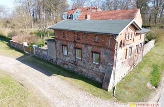 Haus kaufen in 16945 Halenbeck-Rohlsdorf, RESERVIERT -Attraktives Feld- und Backsteingebäude mit Scheune im Grünen