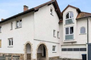 Anlageobjekt in 36151 Burghaun, Saniertes Mehrfamilienhaus mit bebaubarem Grundstück, Werkstatt, PV-Anlage & Pelletheizung