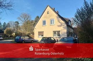 Grundstück zu kaufen in 28865 Lilienthal, Torten-Grundstück mit Abrisshaus & Nebengebäude in Seebergen