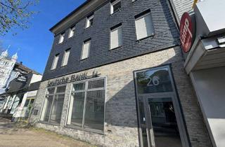 Gewerbeimmobilie mieten in Mittelstr. 26, 58285 Gevelsberg, Großzügige Gewerbeeinheit mit ca. 300,00 m² und Stellplätzen in Toplage der Innenstadt Gevelsbergs