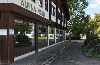 Gewerbeimmobilie mieten in 87629 Füssen, SCHAUFENSTER UND STELLPLÄTZE AN HAUPTSTRASSE