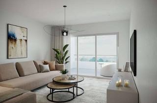 Wohnung mieten in 63543 Neuberg, Lichtdurchflutete Vier-Zimmerwohnung im 1. Obergeschoss mit Balkon und Einbauküche