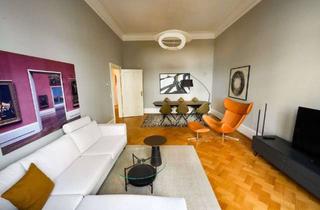 Wohnung mieten in Savignystraße 30, 60325 Westend-Süd, Möblierte 3-Zimmer Altbauwohnung im Westend mit Balkon