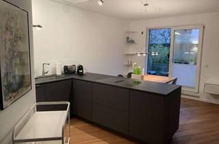 Wohnung mieten in Irmgardstr. 17, 40235 Grafenberg, Ruhig + ideal gelegene, perfekt möblierte, 2-Zi-Single-Wohnung (Hochparterre) mit Gartenblick