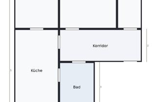Wohnung mieten in Südstraße, 04539 Groitzsch, 2,5-Zimmer Wohnung mit Balkon in Groitzsch