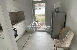 Wohnung mieten in 39576 Stendal, Voll möbliertes 1-Zimmer Apartment in Stendal City mit EBK und Balkonterrasse am Krankenhaus